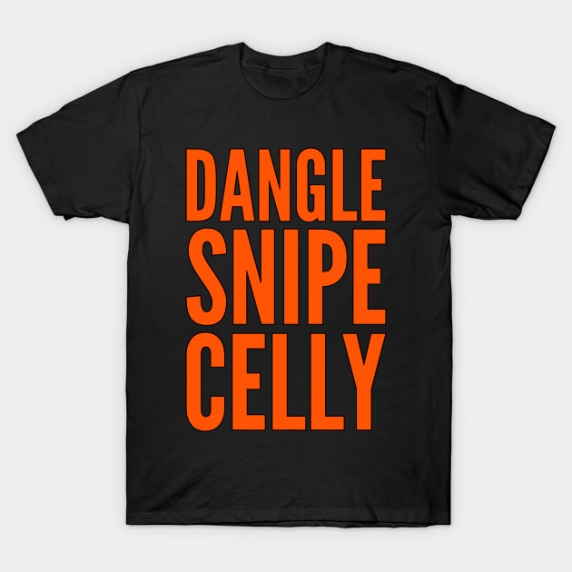 DANGLE SNIPE CELLY T-Shirt by HOCKEYBUBBLE